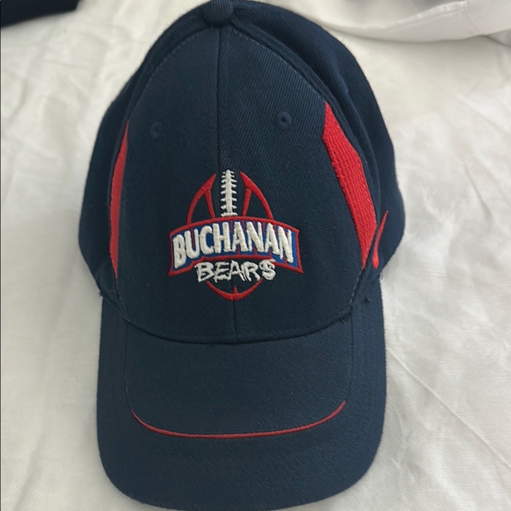 Nike Buchanan Bears Navy and Red Hat